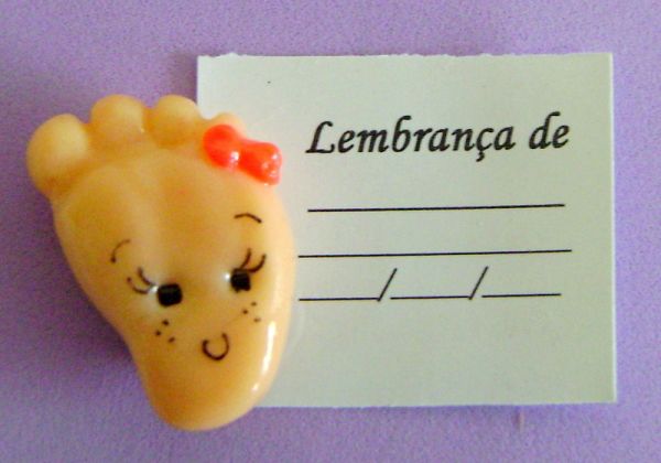 Lembrancinha Menina pézinho