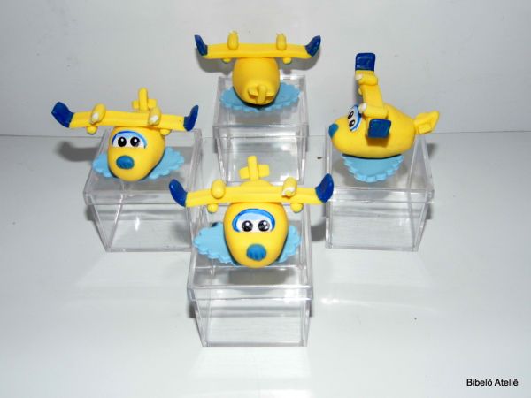 Donnie - avião amarelo de Super Wings